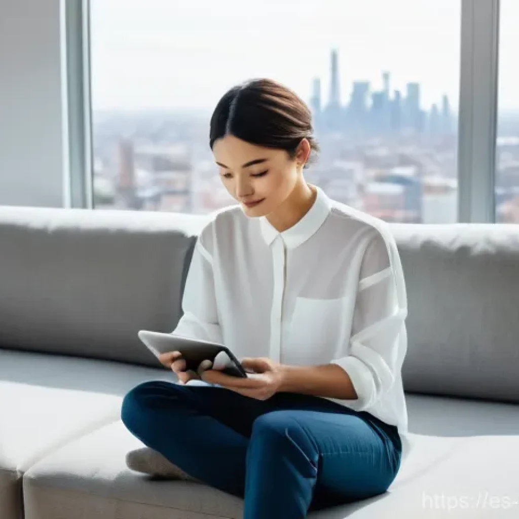 IFTTT 활용법 - **Prompt 1: Effortless Smart Home Morning**
    "A cozy, sun-drenched modern living room with large ...